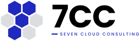 7CC logo blue tagline
